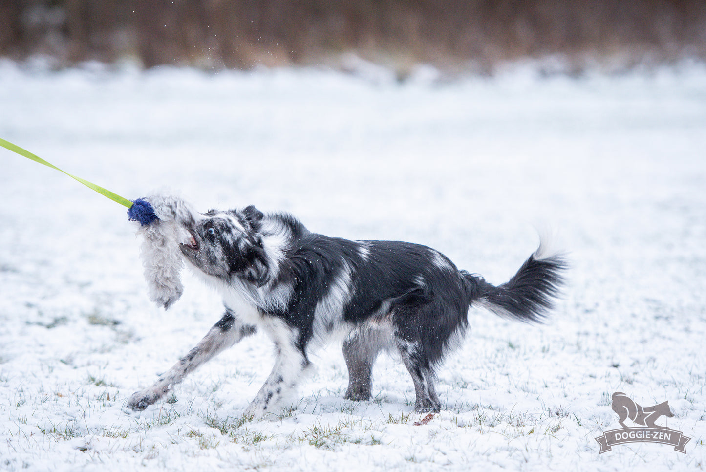 Elastik blackfiskjager med fåreskinn