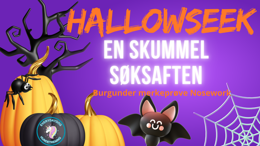 Hallowseek - burgunder merkeprøve