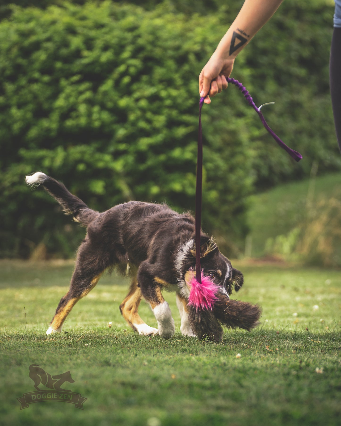 Elastik blackfiskjager med fåreskinn