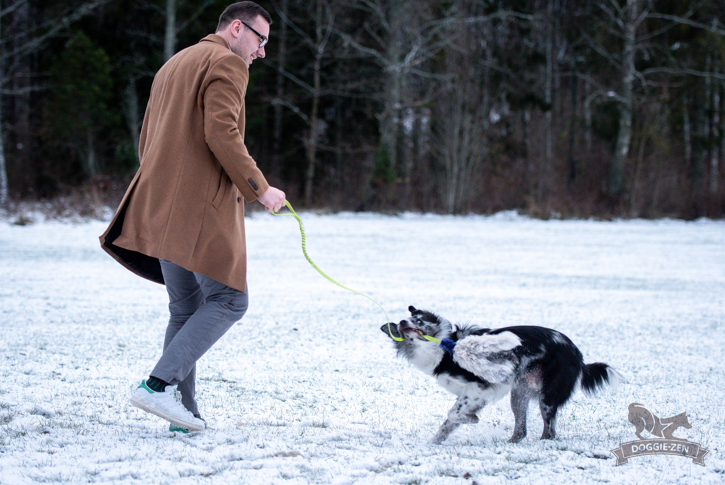 Elastik blackfiskjager med fåreskinn