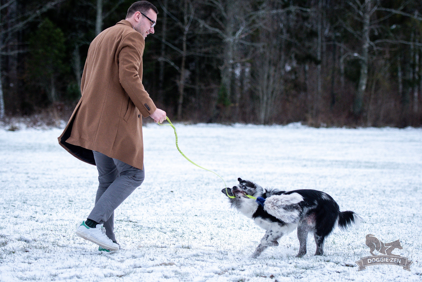 Elastik blackfiskjager med fåreskinn