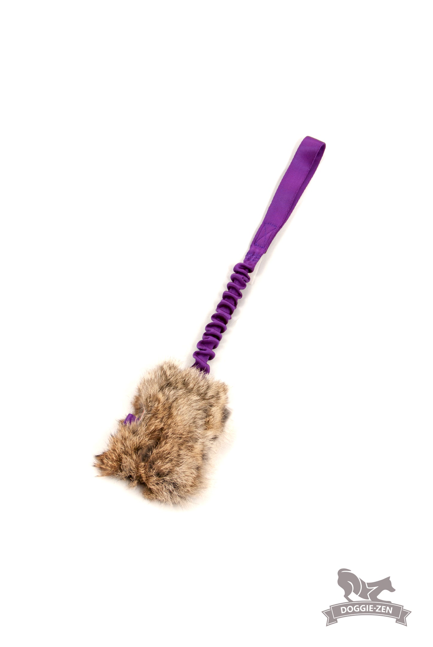 Elastisk belønningskampis med kaninskinn str M